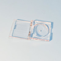 Klare leere Singles Pan Lidschatten verpackung 26mm Kunststoff Compact Powder Hülle Blush Cosmetic Empty Eye shadow Palette Hülle
