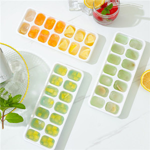 Bandeja de silicona para cubitos de hielo de venta directa de fábrica, molde flexible y duradero para cubitos de hielo perfectos - Product Image 3