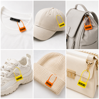 Étiquettes de sécurité pour vêtements, étiquettes en plastique personnalisées pour vêtements, chaussures et sacs