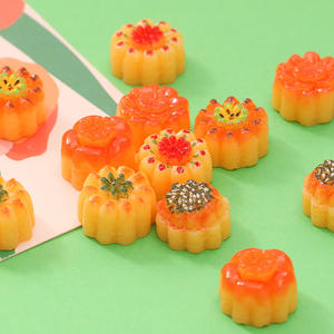Miniaturas <span class=keywords><strong>de</strong></span> Comida <span class=keywords><strong>de</strong></span> Resina: Pastel, Mooncake, <span class=keywords><strong>Pollo</strong></span> Frito, para Manualidades, Joyería, Accesorios, Bolsas Sorpresa, Materiales <span class=keywords><strong>de</strong></span> Juguete al por Mayor - Product Image 3