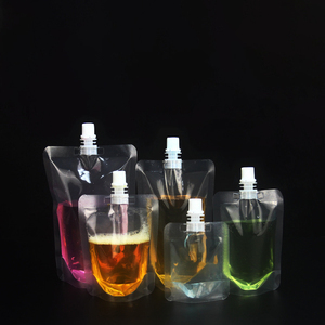 ถุงใส่น้ำดื่มแบบใส8.6มม. ถุงใส่ของเหลวชาถุงนมถั่วเหลืองสำหรับเครื่องดื่มเย็นๆ - Product Image 4