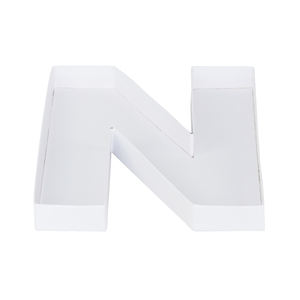 กล่องบรรจุช็อคโกแลตลูกกวาดหวาน8นิ้วกล่องกระดาษรูปตัวอักษรแบบเติมได้ - Product Image 4