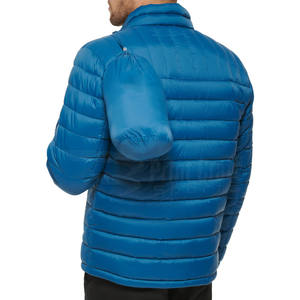 Meilleur prix pour hommes col montant High Street Style doudoune hiver polyester fait couleur unie vente en ligne - Product Image 3