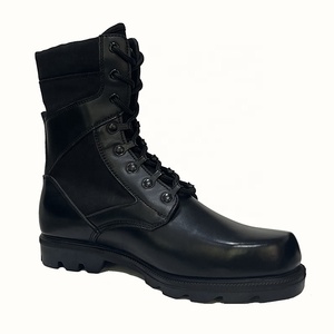 <span class=keywords><strong>Stivali</strong></span> antiscivolo con suola in gomma tattica di sicurezza nera da <span class=keywords><strong>uomo</strong></span> primavera impermeabile uniforme scarpe prese di fabbrica - Product Image 3