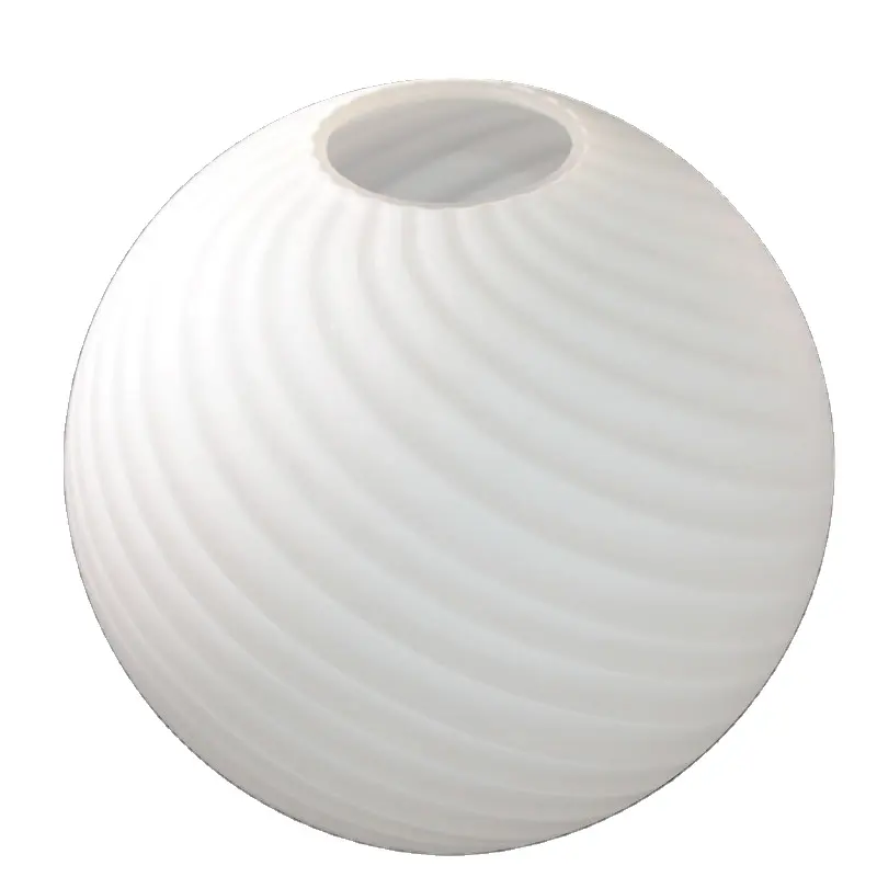 Grand Globe, sphère d'opale blanche pour abat-jour, verre d'abat-jour