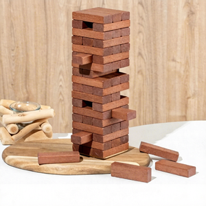 48 Bloques <span class=keywords><strong>de</strong></span> Madera DIY para Manualidades, Regalos, Juegos <span class=keywords><strong>de</strong></span> <span class=keywords><strong>Beber</strong></span> y Fiestas - Product Image 4