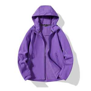 Veste coupe-vent softshell chaude doublée polaire pour femme, manches longues, résistante au vent, uniforme de travail sur mesure - Product Image 2