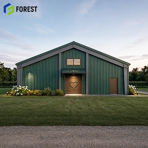 Sustainable Green Steel Structure Warehouse Prayer Chapel Professional Architecture Fabrication <b>Company</b> - Product Image 1