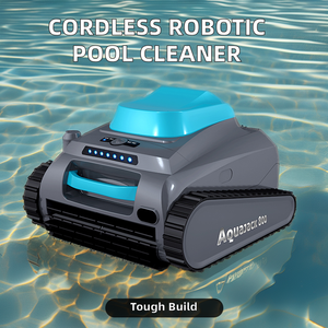 2025 Neuankömmling Aquajack800 Schnur loser Roboter-Pool reiniger Automatischer Filter Schwimm ausrüstung Kletterwand-Wasserlinie reiniger
