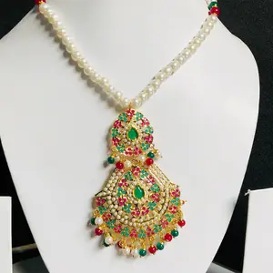 Идеальное индийское ювелирное изделие Rani haar mala жемчужное ожерелье sabyasachi ювелирные изделия Haar Zubeda ювелирные изделия nizam оптовая цена