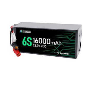 ชุดแบตเตอรี่ลิเธียมไอออนแบบชาร์จได้ 44000mAh 16000mAh 6S/12S/14S 22.2V แบตเตอรี่ลิเธียมไอออนแบบโซลิดสเตทสำหรับโดรนเกษตร - Product Image 4