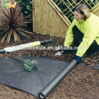 0.8M X 0.8M Noir Couleur Barrière Contre Les Mauvaises Herbes Tapis Tissu Dans Le Jardin Agricole Paillis Couvre-Sol Non Tissé rouleau de tissu