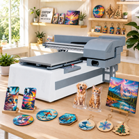 Printer UV DTF Flatbed A1 6090 Mesin Cetak UV Biaya Tinta Rendah Tekstur Timbul 3D untuk Dekorasi Signage ROI Cepat untuk Toko Hadiah
