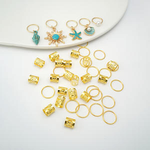 45個/袋 ゴールデンオーシャンシリーズ おしゃれでシンプル、個性的なヘアクリップ ヘアアクセサリーと合金アクセサリー 女性用 - Product Image 3