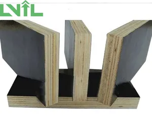LIVL коммерческая система опалубки бетонная фанерная опалубочная пленка облицовочная фанерная пленка облицованная фанера для строительства