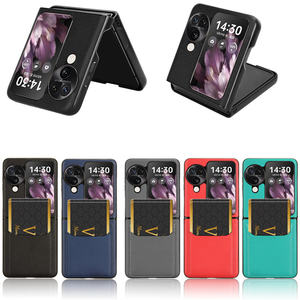 Housse de téléphone en cuir TPU souple avec fentes pour cartes de portefeuille pour téléphone portable pour OPPO Find N3 Flip N2 Flip <span class=keywords><strong>P50</strong></span> <span class=keywords><strong>Pocket</strong></span> - Product Image 6