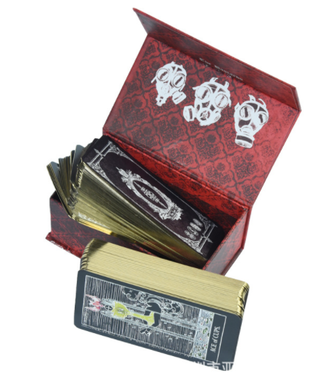 Карточная игра klondike солитер Покемон в коробке, печать на заказ для торговли любовным языком, карточная игра для детей и взрослых