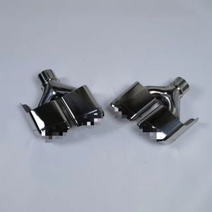Tuyau d'échappement en acier inoxydable poli chromé pour <span class=keywords><strong>Mercedes</strong></span> Quad Tail Pipe pour Benz C63 diffuseur Tail Pipes - Product Image 6