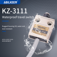 Interrupteur de voyage à plongeur en acier inoxydable à tête ronde d'approvisionnement d'usine IP67 étanche et anti-poussière 250V AC Micro interrupteur de fin de course