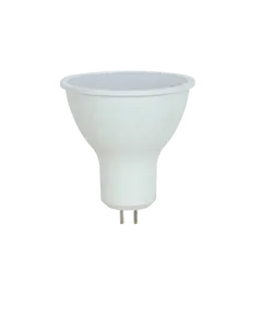 LED Gu5.3 6W220-240Vスポットライト、MR16ベースアルミニウムおよびプラスチックランプボディ、リビングルーム照明用7W"