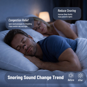 Breathing Strips <strong>Magnetic</strong> <strong>Anti</strong> <strong>Snoring</strong> Strips <strong>Nasal</strong> Breathing <strong>Dilators</strong> Nose <strong>Nasal</strong> <strong>Dilator</strong> <strong>Anti</strong> <strong>Snoring</strong> - Product Image 5