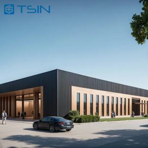 鉄骨構造倉庫工業用シェドデザイン鉄骨プレハブ倉庫 - Product Image 2