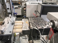 Machine d'extrusion de tige en plastique PP PA POM entièrement automatique