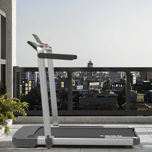 Có thể gập lại đỉnh 1.9hp tốc độ 12 km/h Max người dùng trọng lượng 100kg Máy chạy bộ điện chạy máy để sử dụng nhà - Product Image 4