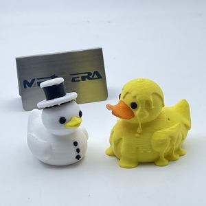 Novedad personalizada, pato satánico gótico, patos Punk, adornos de pato de roca, decoración de Halloween, impresiones en 3D, juguetes, servicio de impresión en 3D personalizado - Product Image 1