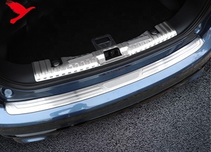 Protecteur de pare-chocs pour coffre de voiture, 2 pièces, couverture de plaque de bagage en acier, pour Ford Kuga <span class=keywords><strong>Escape</strong></span> <span class=keywords><strong>2020</strong></span>, pour coffre, intérieure et extérieure - Product Image 3