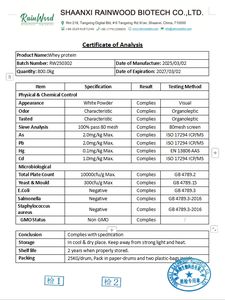 ホエイプロテインWPI 90% アイソレートホエイプロテインWPC 80% 濃縮ホエイプロテインパウダー - Product Image 2