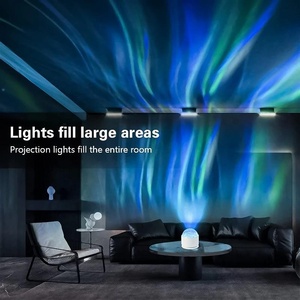 Rechargeable Water Ripple <b>Projector</b> Night <b>Light</b> RGB Multi‑Color LED Atmosphere Lamp For Bedroom Home Party Decor Holiday Gift - Product Image 6