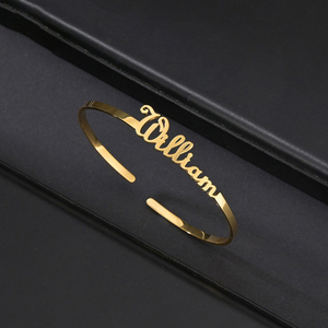 Bracelets personnalisés <span class=keywords><strong>avec</strong></span> nom pour bébé, <span class=keywords><strong>bracelet</strong></span> à maillons personnalisé <span class=keywords><strong>avec</strong></span> nom pour femme et <span class=keywords><strong>homme</strong></span> - Product Image 6