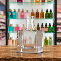 Nouveauté Tengsheng DF02 Diffuseurs de parfum de luxe 500 ml avec bouchon en liège, bouteille en verre estampée à chaud