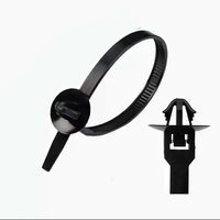 High Quality 5*80mm Self-lock Nylon Cable Tie Eco-Friendly Plastic Zip Ties Free Sample Fasteners
