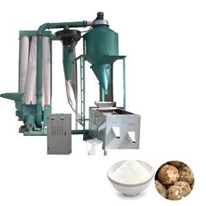 Shouchuang-máquina de fabricación de harina de Konjac, línea de procesamiento de polvo de Porang, línea de proceso purificado de harina de glucomanano