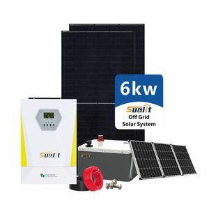 Phải <span class=keywords><strong>pv3500</strong></span> Pro 5KW 6KW 8KW 10KW tắt hệ thống năng lượng mặt trời gia đình hệ thống năng lượng mặt trời cho hệ thống điện gia đình - Product Image 2