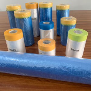 Paint Protection Film Pre-taped Masking Film Plastic Adhesive Paper & Film