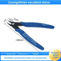 You Sheng Guang Cai - Consommables pour imprimante 3D - Ciseaux diagonaux - Pince coupante pour fils électroniques - Coupe-fils de cuivre jusqu'à 0,40 mm - Modèle 170