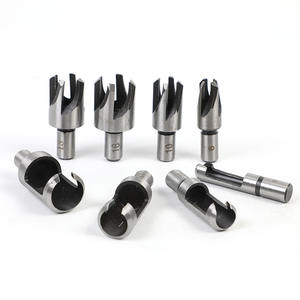 Factory Direct 8-Piece Wood <b>Plug</b> Drill Set Wholesale Woodworking <b>Hole</b> Opener Kit with Claw Type Reamer and Drill Bit for Wood - Product Image 1