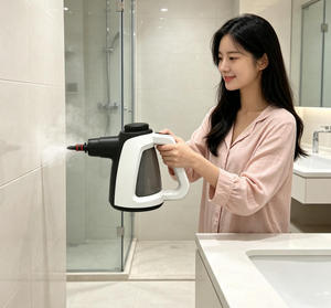 Compact Instant Heating Handheld Steam Cleaner 1300W Portable Household Steam <b>Steamer</b> for Kitchen Car Cleaning - Product Image 5