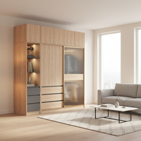 Dernières Tendances : Armoires Coulissantes Minimalistes Magnifiques, Design Moderne, Meubles de Chambre avec Tiroirs Intégrés