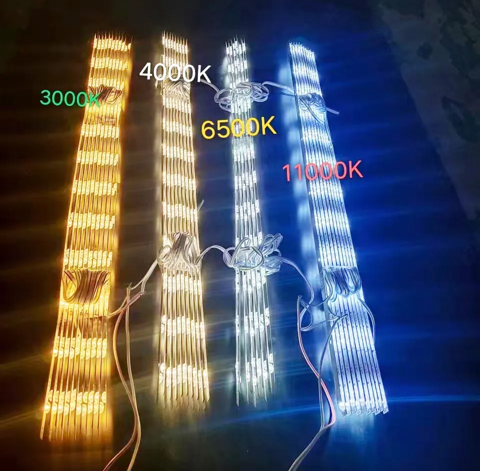 Высококачественная Светодиодная лента SMD3030, 12 светодиодов, с диффузным отражением, DC12V, жесткая подсветка, тип WS2811, для рекламы, световой короб