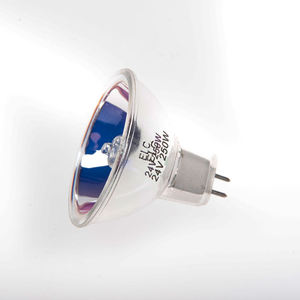 <span class=keywords><strong>ELC</strong></span> 24V 250W 50H/<span class=keywords><strong>ELC</strong></span> 24V 250W 500H GX5.3 Lámpara reflectora de vidrio halógeno Microscopio Endoscopio Bombilla de proyector - Product Image 1