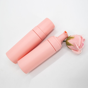 Envase de espuma esmerilado vacío <span class=keywords><strong>para</strong></span> <span class=keywords><strong>autobronceador</strong></span>, mousse, spray, limpiador facial, en colores rosa y blanco - Product Image 4