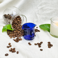 Excellent rapport qualité-prix – Outils à café et thé modernes QIAOXING en verre borosilicate écologique, résistant à la chaleur, 70 ml, double bec verseur, gris, en stock