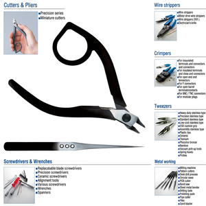 Reliable Anti-slip <b>Silicone</b> Tweezers for Professional Use by HOZAN JAPAN HOZ005 - Product Image 1