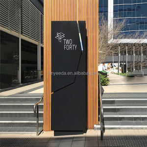 Tableau d'affichage extérieur personnalisé, imperméable et durable. Tableau d'annonces en acier inoxydable. Panneau <span class=keywords><strong>de</strong></span> signalisation pour les parcs et les zones scéniques - Product Image 2