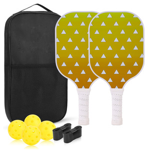 Pickleball Racket Set 2 Rackets 4 Balls <b>Nylon</b> Carry Bag Anti <b>Slip</b> Training Equipment - Product Image 5