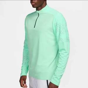 Giacca Sportiva da Uomo con Mezza Zip e Protezione Solare - Abbigliamento Tecnico Traspirante da Esterno a Maniche Lunghe con Collo Alto ad Asciugatura Rapida - Product Image 4